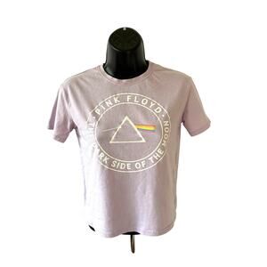 Pink Floyd Dark Side of the Moon Shirt Youth M Purple Tee